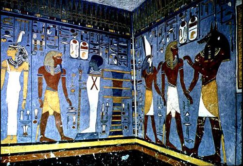 A Few of The Tomb Paintings of Ramesses I