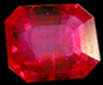 Gemstone quality Ruby, valued at $2,600.00